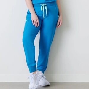 Garde Malade blue joggers scrub bottom pants medium